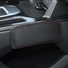 Car Knee Pads Black Suede Leather Inside Knee Cushion Thickened Anti-collision Thigh Support Pad Automobile Interior Accessories