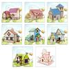 Набор для кукольного домика своими руками Пазлы Креативная комната Мини для аксессуаров для кукольного домика Обучающие игрушки для детей, подростков, взрослых