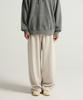 CHAMPION C-Logo Wide Fit Sweatpants Oatmeal