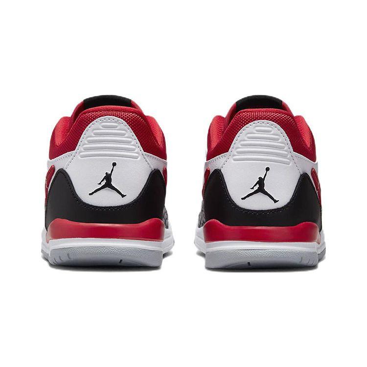 Jordan Кроссовки для дошкольников Legacy 312 Low Белый Черный Серый Волк Огненно-красный CD9055-160
