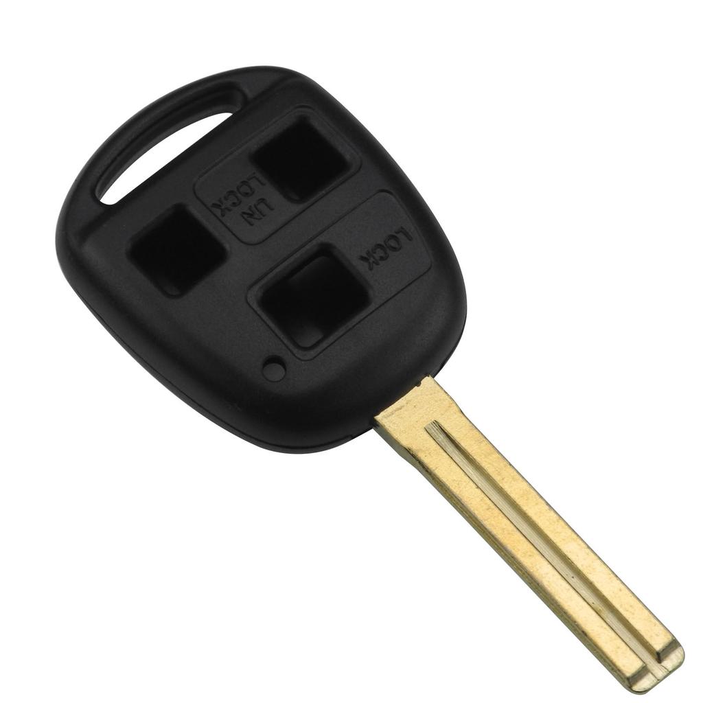 Jingyuqin сменный корпус корпуса дистанционного ключа чехол брелок 2/3 кнопки для Lexus для Toyota CAMRY RAV4 Corolla PRADO YARIS TOY48