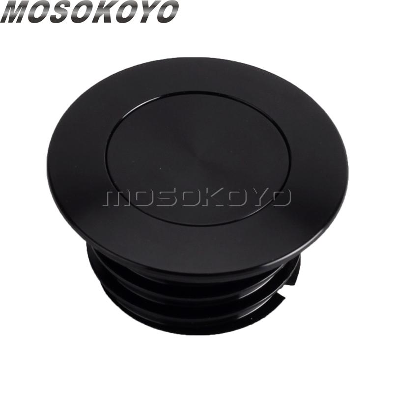 Motorcycle Pop Up Gas Cap Fuel Tank Cover Cap Screw-In Pop-up Fuel Cap For Harley Street Road Glide ST FLTRXST FLHXST 21+ Tanks