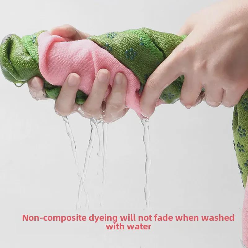 Professional Non-Slip Yoga Mat – Thick, Wide, Washable, Sweat-Absorbent, Ideal for Beginners