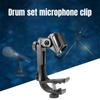 Clamp Stand Rim Shockproof Drum Mic Stand Drum Microphone Holder Clip Holder Drum Microphone Clip