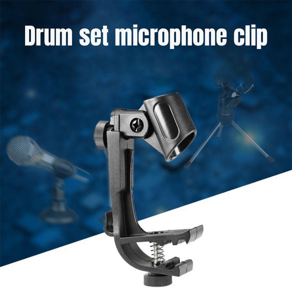 Clamp Stand Rim Shockproof Drum Mic Stand Drum Microphone Holder Clip Holder Drum Microphone Clip