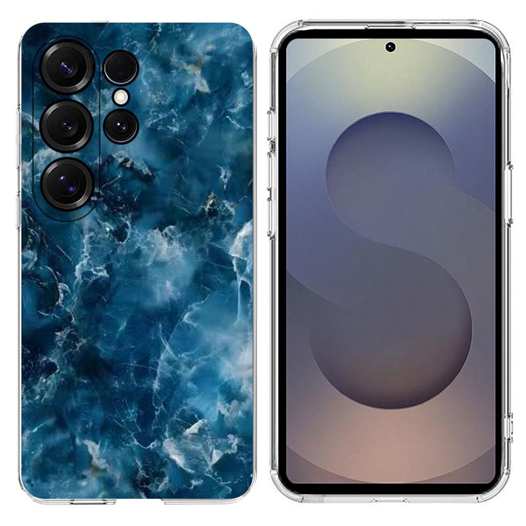 For Samsung Galaxy S24 Ultra Case Marble Pattern Printing Soft TPU Phone Cover