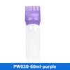 60/120/180 мл флаконы-аппликаторы для краски для волос huile Comb Brush 20 стилей мини-портативный флакон для шампуня для укладки волос инструмент для окрашивания волос