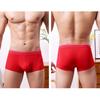 Мужские трусы-боксеры, эластичные, средней талии, U-образные, 3D, шорты, удобные, повседневная одежда