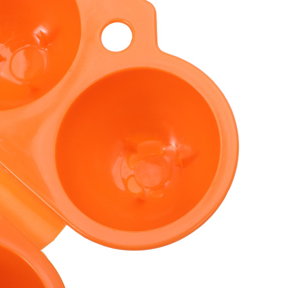 2/4 Grids Picnic Foldable Containers Portable Egg Tray Organizer Case Egg Storage Box