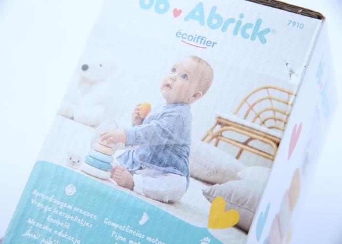 Jouet éducatif - abrick - joue pyramide - couleur bleu - pour enfants à partir de 18 mois - intérieur