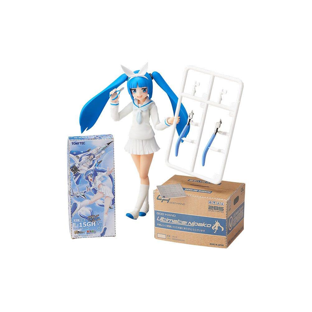 Figma Nipako раскрашенная подвижная фигурка Ultimate! Нипако-чан немасштабируемый ABS&PVC