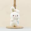 Plush Pendant Rabbit Cartoon Flower Rabbit Bag Hanging Decoration Keychain