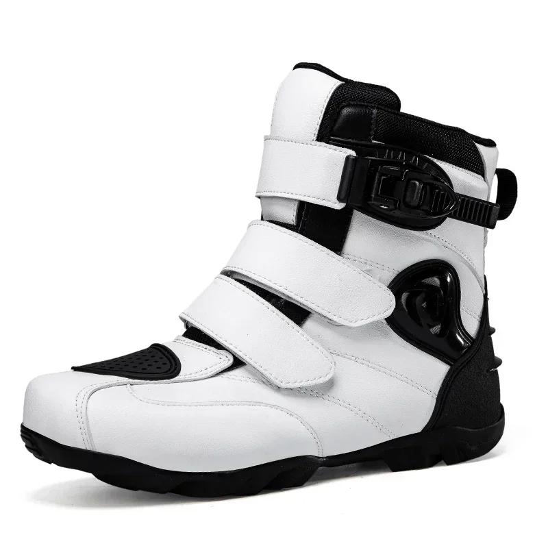 Мотоциклетные гоночные карьерные велосипедные ботинки Bota Motocross Riding Tribe Мотоциклетные ботинки мужские Botas Moto Мотоботы Обувь