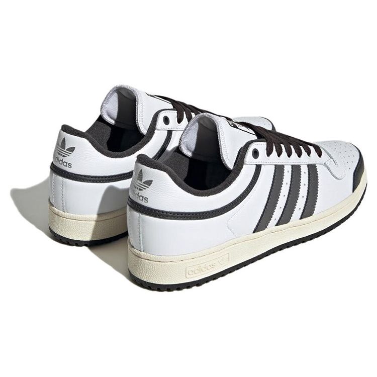 adidas Оригинальные кроссовки Top Ten Low с низким верхом, устойчивые к скольжению, прочные, унисекс, белые, черные IF5415