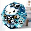 1pc Creative Ghost Hello Kitty Halloween Cartoon Umbrella, Portable 3-Fold Compact Umbrella, Suitable for Camping, Hiking and Travel, Ideal Easter Bir