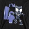 Black Panther Childrens/Kids Cute Hoodie