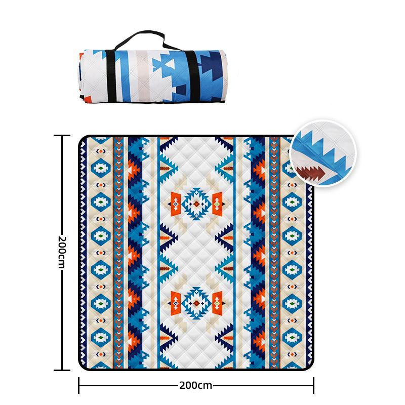 Camping Mat Waterproof Foldable Floor Mat Waterproof Blanket Easy-Clean Outdoor Camping Mat For Festival Travel Picnic