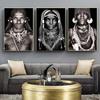 African Tribal People Portrait Wall Art Pictures Canvas Painting Posters and Prints Pictures for Living Room Home Decorative No Frame