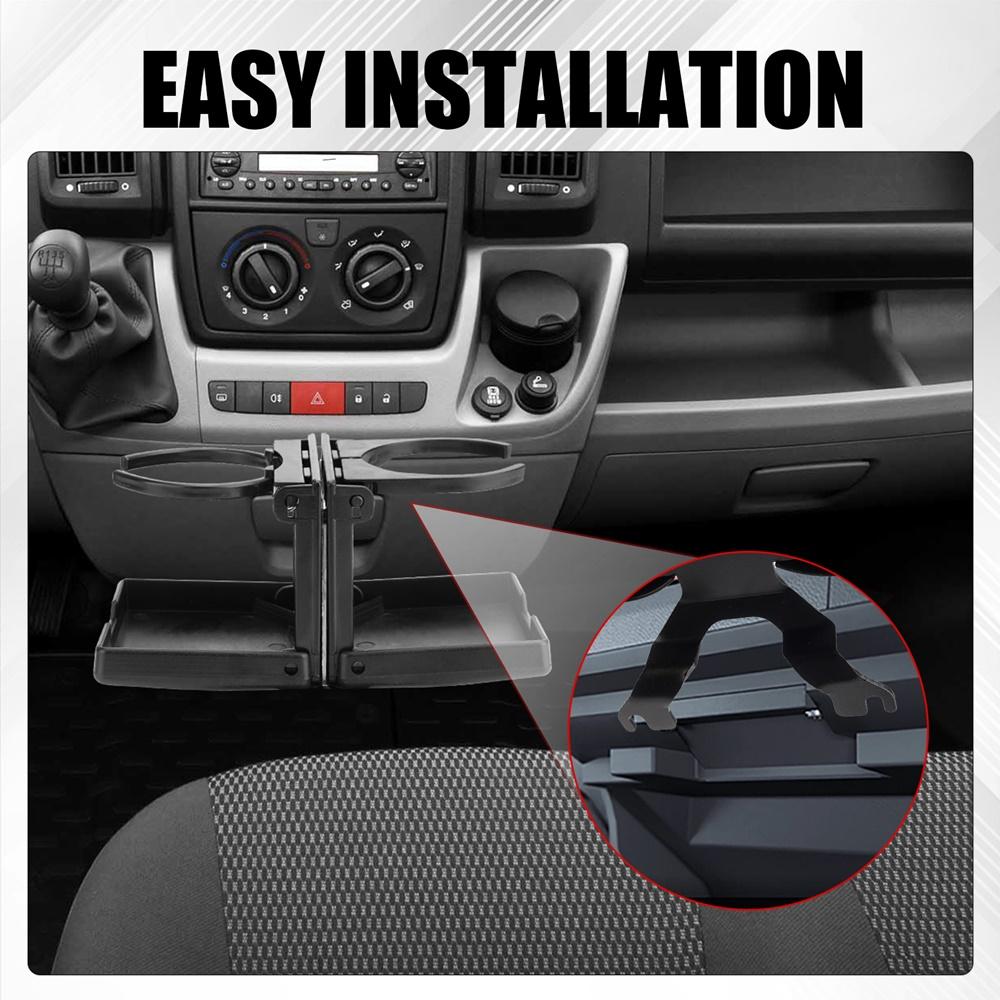 Двойной подстаканник для Peugeot Boxer Citroen Relay Fiat Ducato 2007-2024 Автодом