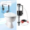 Toilet Fill Valve Easy Install Leak-Free Good Sealing Adjustable Flush Volume Toilet Flapper Replacement Kit