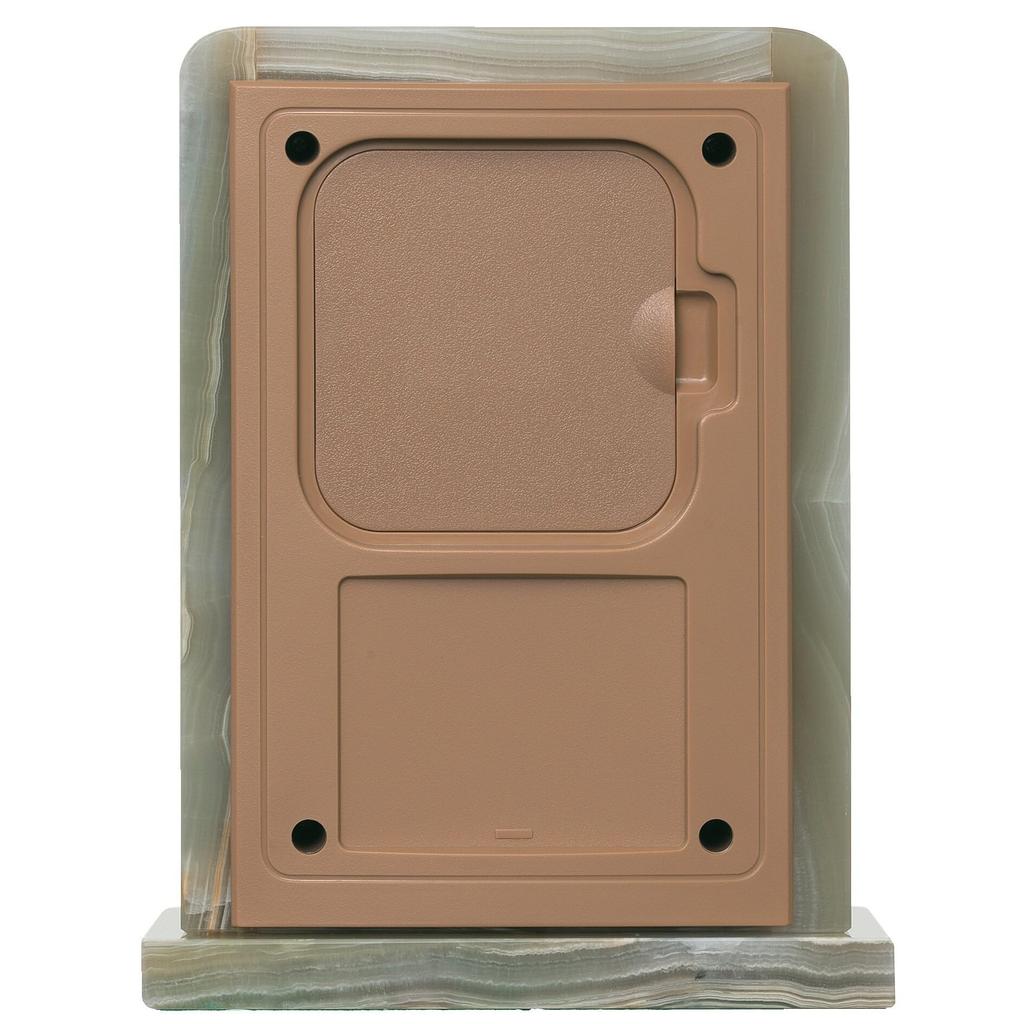 SEIKO EMBLEM Table Onyx Stone 346 x 286 x 162 HW465G Clock, Frame, Frame, mm, Quartz, Analog,