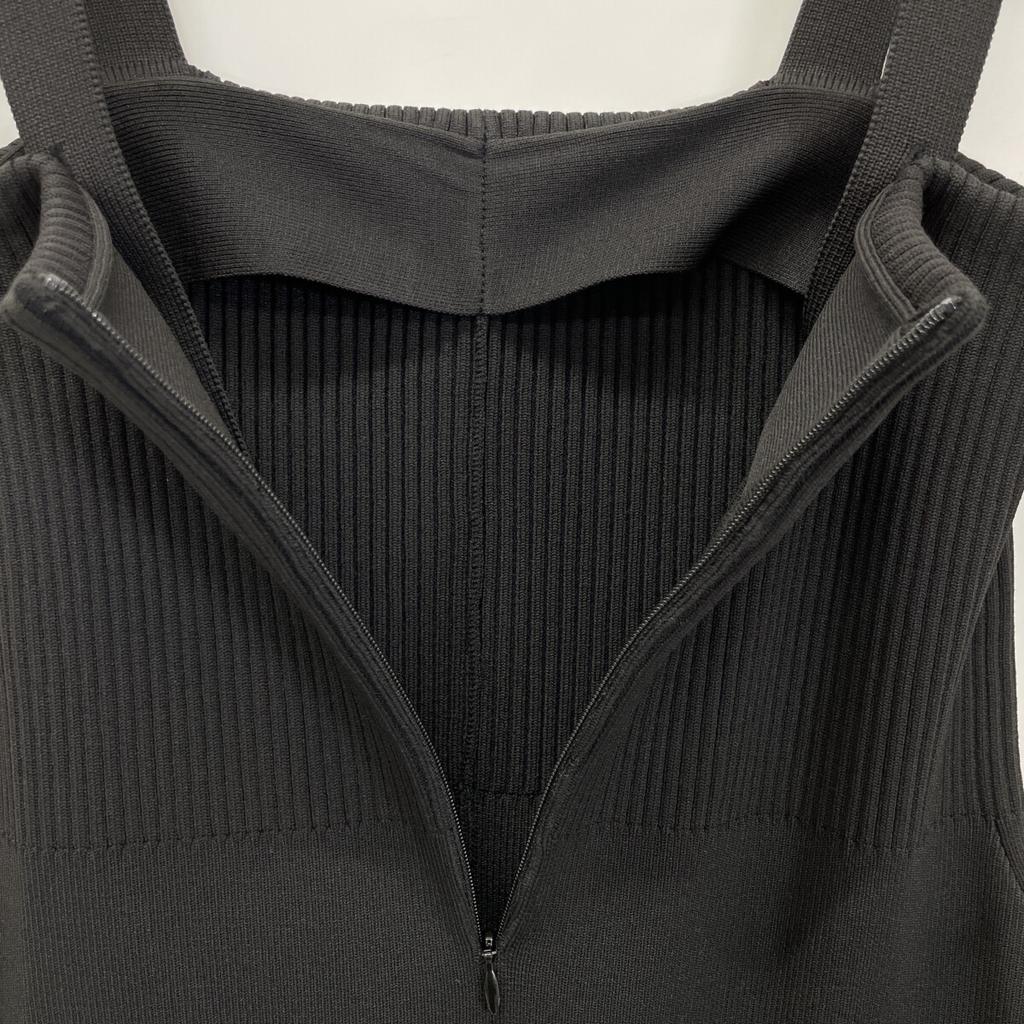 CLANE 24AW Black 17112-5032 COCOON LINE KNIT ALL IN ONE Overall All-in-one 2 blackUsed