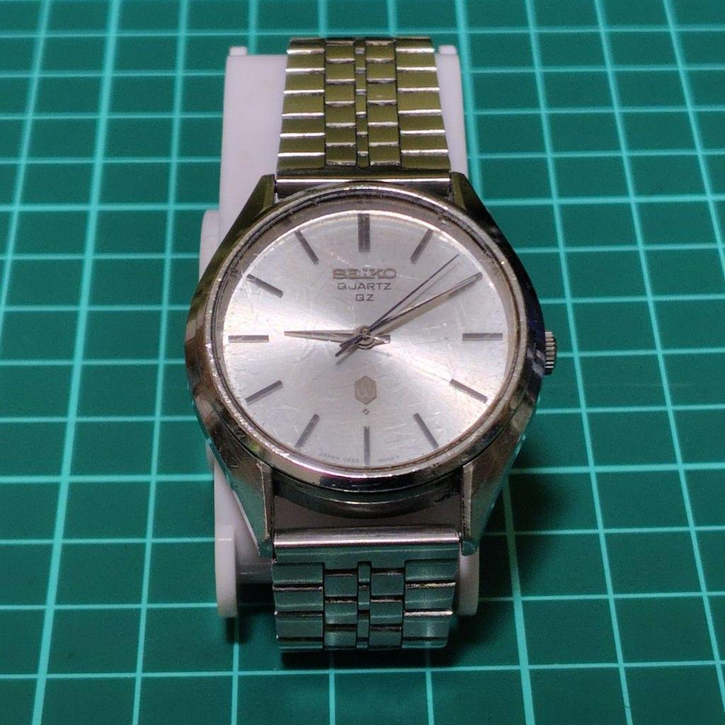 Б/у SEIKO QUARTZ QZ Мужские часы Seiko Quartz Винтажные Серебристый циферблат
