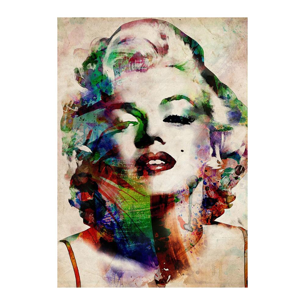 Classic Black and White Marilyn Monroe Canvas Art Posters Wall Prints for Living Room Bedroom Decor
