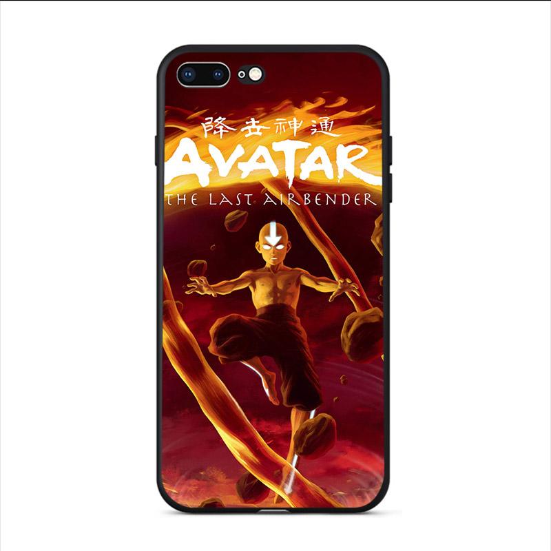 Anime Avatar The Last Airbender Phone Case For Iphone XS 11 12 Mini 13 Pro Max Mobile Shell 6S 7 8 Plus 5 XR 10 SE X Hard Cover