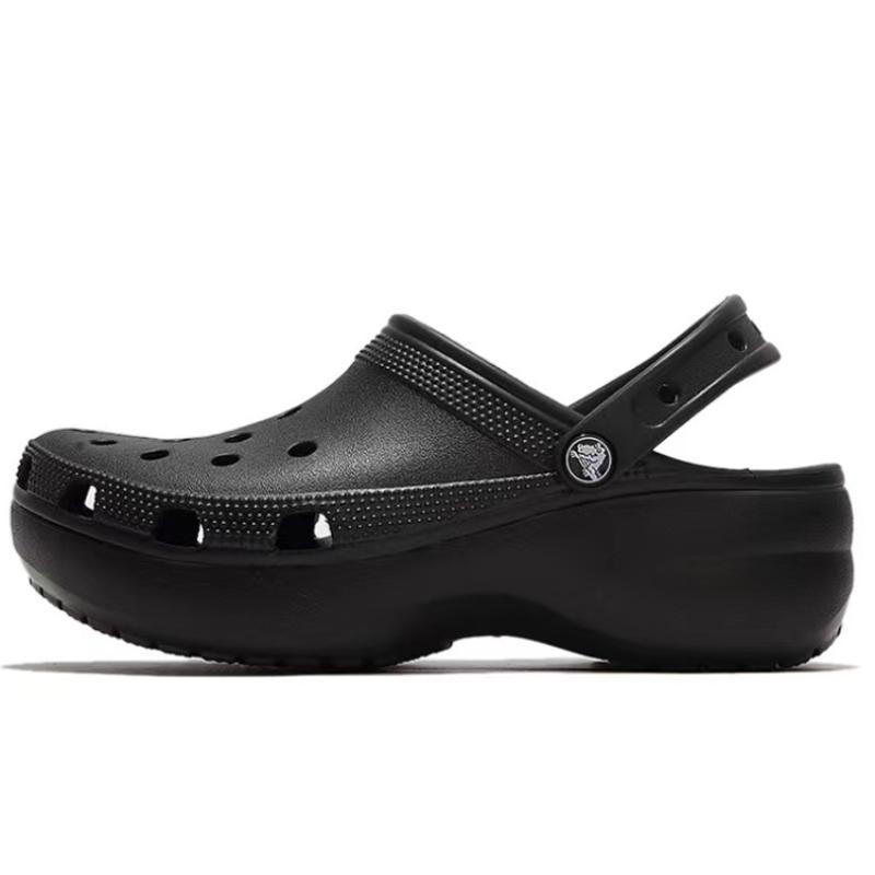 Crocs Классические платформенные клоги BNK Clogs Женские Черные Фиолетовые