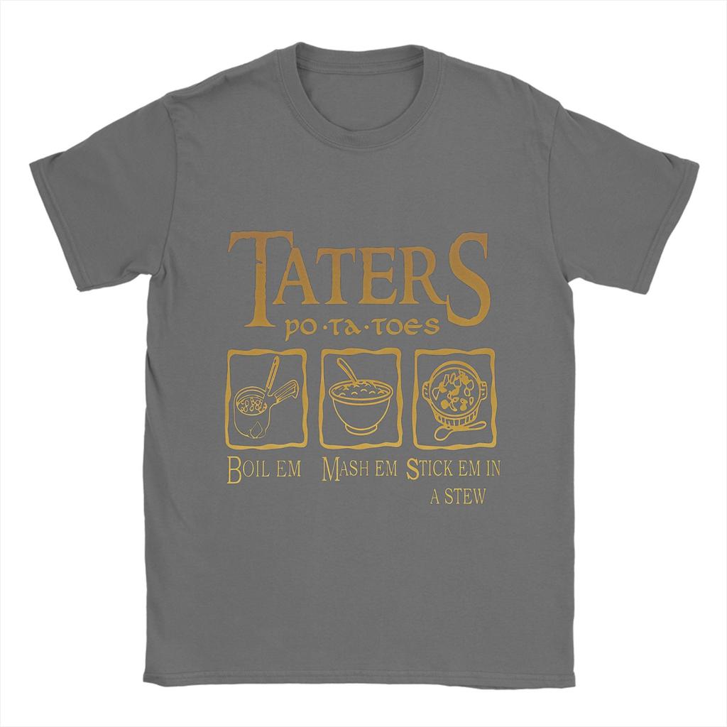 L-Lords Of The R-Rings T Shirt Summer Taters Potatoes Cotton T-Shirts For Men's womenTrending Pattern Tshirt Short-Sleeve Tees