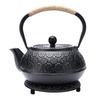 Чугунный чайник Nanbu, Чугунный чайник, Кухонная бутылка, Держатель для посуды в форме цветка, Держатель, Держатель,