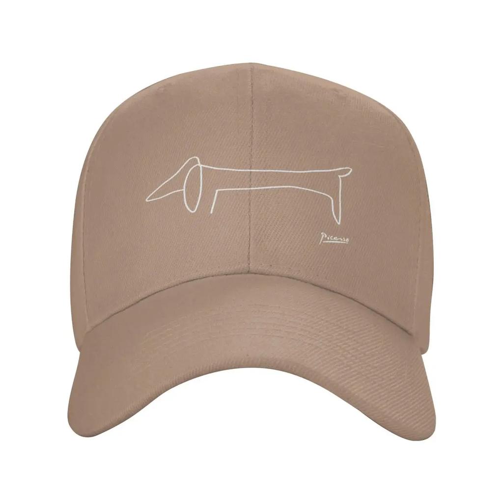 Personalized Fashion Pablo Picasso Dog Dachshund Baseball Cap Women Unisex Adjustable Unisex Dad Hat Summer Sun Hat