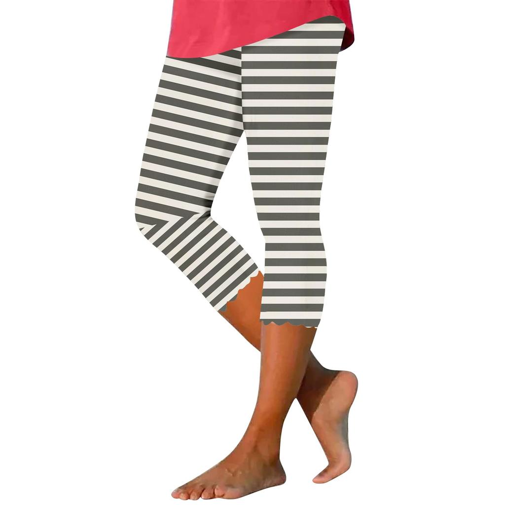 Women's Elastic Waist Pants Skinny Beach Pants