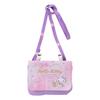 Hello Kitty Shoulder Pocket W X D X with Name Space for Product Number 102156 Pouch, Polyester, Approx. 5.5" 0.5" 4.5" H, Inside, Children,