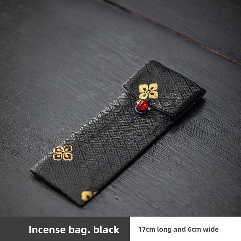 Цветной парчовый мешочек для благовоний в китайском стиле, мешочек для хранения инструментов и аксессуаров для курильницы