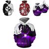 Nightmare Before Christmas Sally And Jack Skellington 3d Hoodie Sweatshirt In Various Sizes