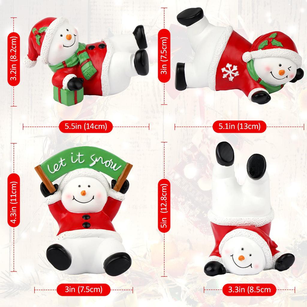 Рождественский ornament снеговика Милое подвесное украшение