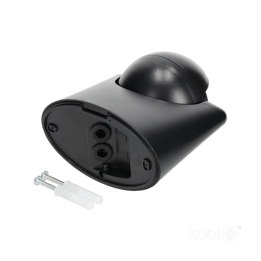 PIR motion sensor LX39 180° IP44 black