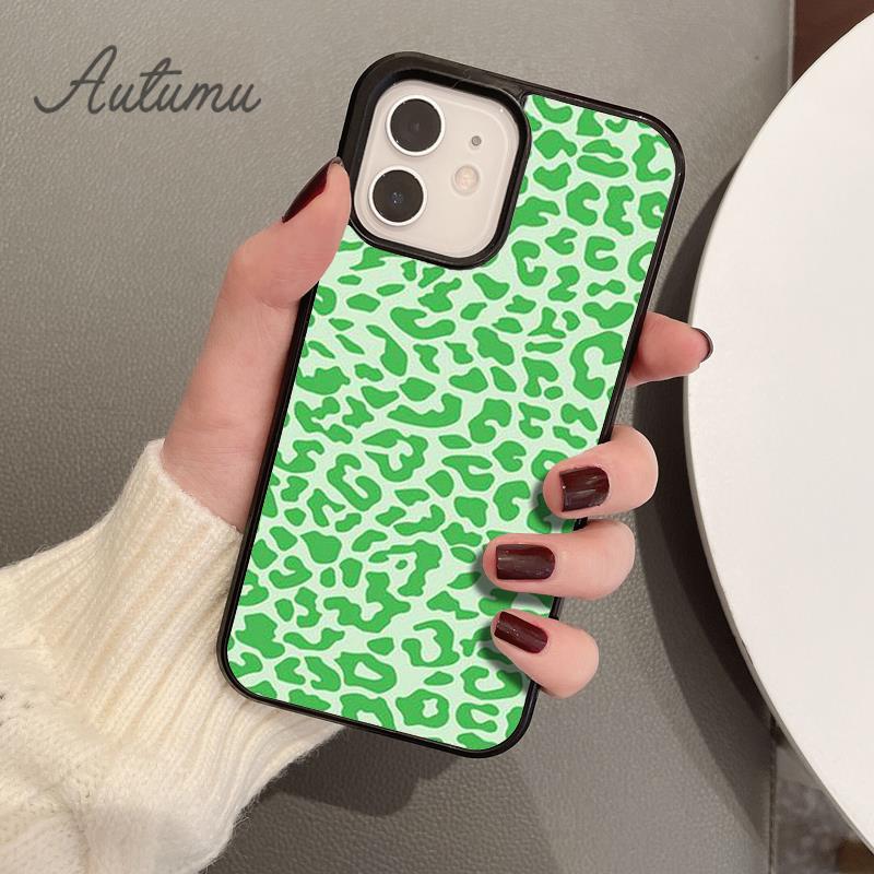 Чехол для телефона с леопардовым принтом гепарда для iPhone 11 12 13 14 Pro Max mini X XR XS SE 2020 6S 7 8 Plus Galaxy S21 S22