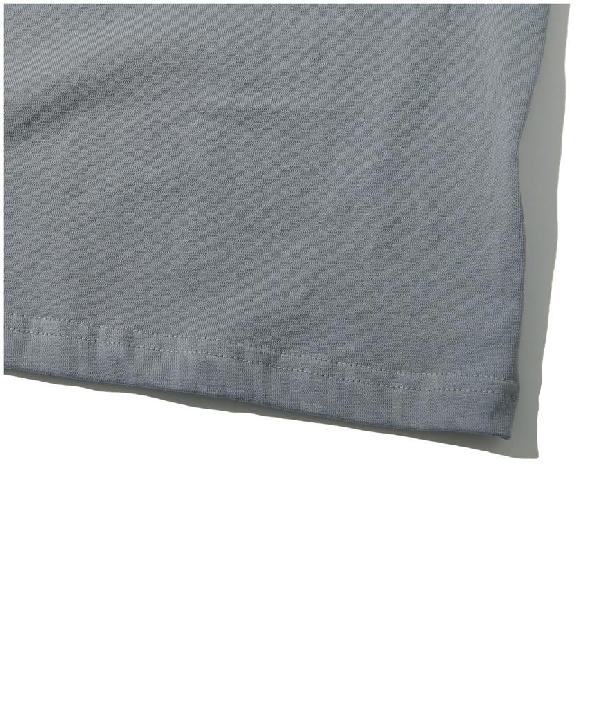 ATTENTIONROW 22Ss07At031 Shoulder Piping Regular Oversized Short Sleeve (Gray)