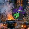 Halloween Witch Pi?atas For Candy Hitting Game Safe Paper Craft Party Decoration Kids Activity Festival Centerpieces