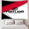 Trail Blazers Logo Quick-Dry Tapestry Hanging for Bedroom,Livingroom, Playroom,Decor Art Room Wall Tapestry Holiday and Birthday Gifts