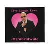 I Love Dilfs Mr Worldwide Blanket Flannel  Winter  Multi-function Ultra-Soft Throw Blankets for Bed Travel Plush Thin Quilt