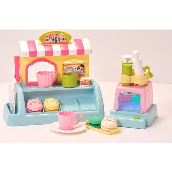 Игра в магазине макарон Луны, смешанные цвета, популярные корейские игрушки