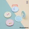 Handheld Makeup Mirror Double Sided Mini Portable Pocket Folding Round Makeup Mirror For Travel Beauty Cosmetic Tool