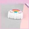 Rainbow Design Cloud Toddler Pull Back Car Toy For Parent Kid Activities Bonding