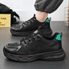 Spring 2024 New Sports Casual Men's Mesh Breathable Fashion Platform Shoes Trend Versatile Mesh Shoes Dad Shoes
