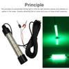 Led Underwater Fishing Light Fish Finder Lamp Warterproof Boat Lights Cool White/Warm White/green/blue Accessories Sea Drop Deep
