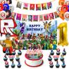 ROBLOX Украшение для празднования дня рождения Растяжка-гирлянда Воздушный шар Топпер для торта Коллекция Принадлежности для праздника Девочки Дети Мальчики Подарок для младенца